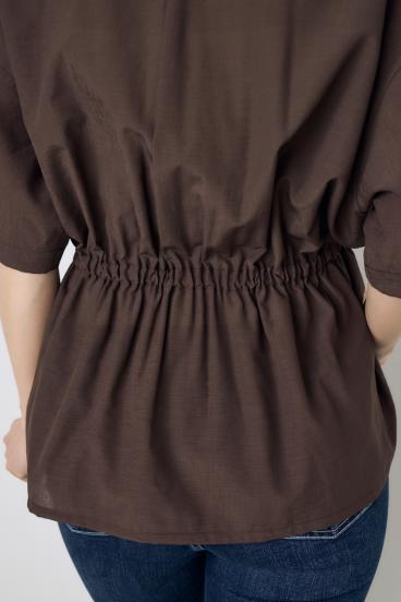 COMFORA AIRウエストマークブラウス 詳細画像