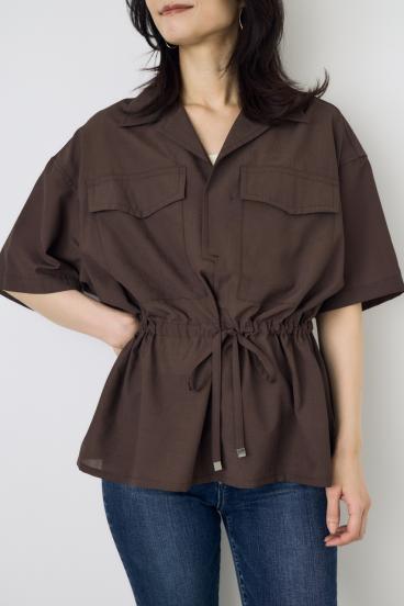 COMFORA AIRウエストマークブラウス 詳細画像