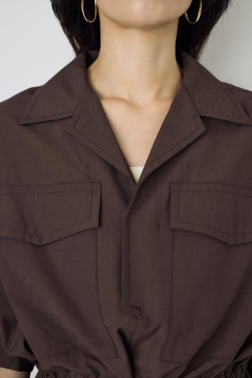 COMFORA AIRウエストマークブラウス 詳細画像