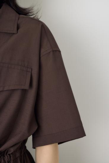 COMFORA AIRウエストマークブラウス 詳細画像