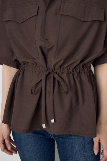 COMFORA AIRウエストマークブラウス 詳細画像