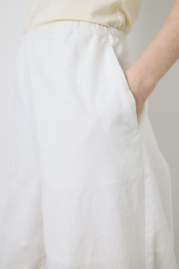 フレンチリネンCOOLMAXイージーパンツ 詳細画像