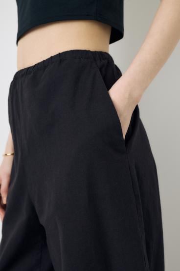 フレンチリネンCOOLMAXイージーパンツ 詳細画像