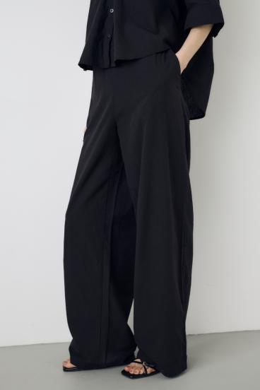 フレンチリネンCOOLMAXイージーパンツ 詳細画像