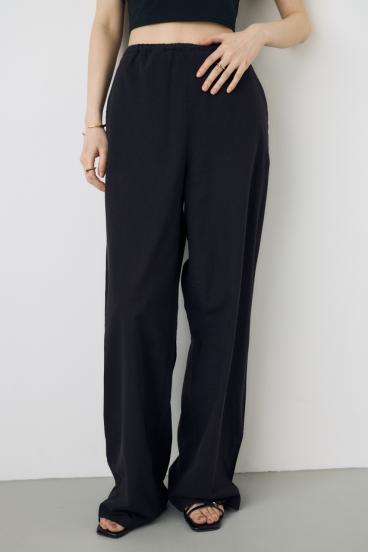 フレンチリネンCOOLMAXイージーパンツ 詳細画像