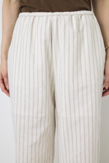 フレンチリネンCOOLMAXイージーパンツ 詳細画像