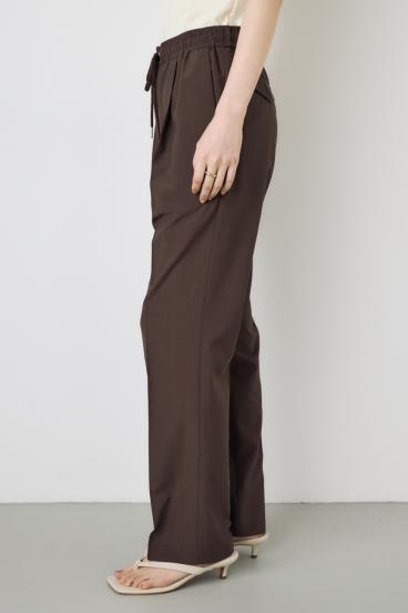 COMFORA AIRピンタックテーパードパンツ 詳細画像