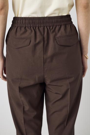 COMFORA AIRピンタックテーパードパンツ 詳細画像