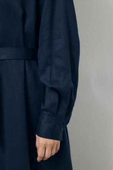 セルロースロングシャツワンピース 詳細画像