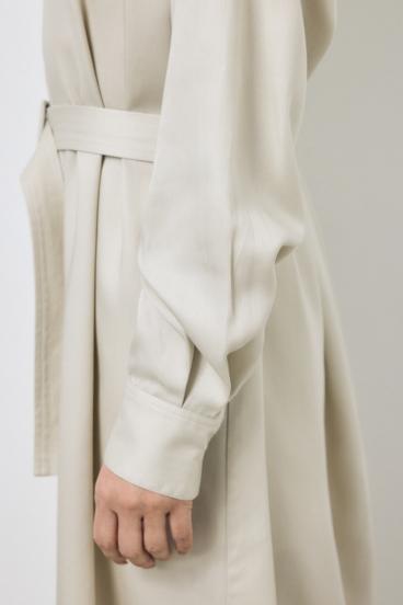 セルロースロングシャツワンピース 詳細画像