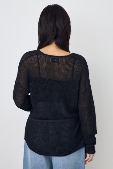 【4/30（木）23:59まで期間限定価格】ドライタッチニットVネックカーディガン 詳細画像