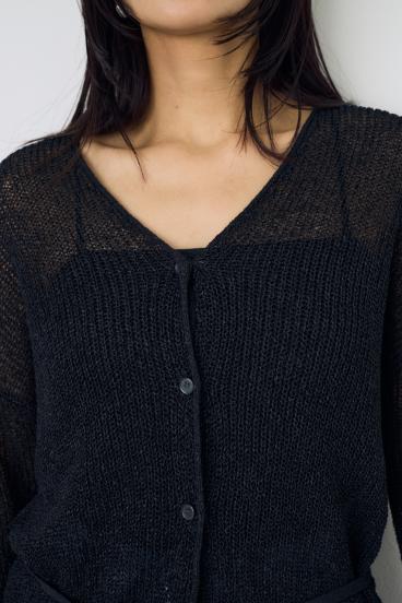 【4/30（木）23:59まで期間限定価格】ドライタッチニットVネックカーディガン 詳細画像