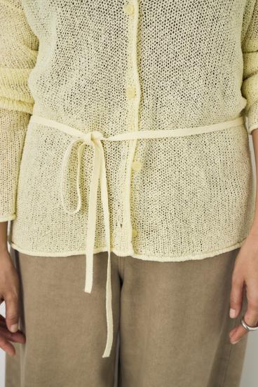 【4/30（木）23:59まで期間限定価格】ドライタッチニットVネックカーディガン 詳細画像