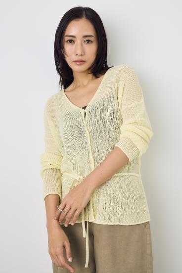 【4/30（木）23:59まで期間限定価格】ドライタッチニットVネックカーディガン