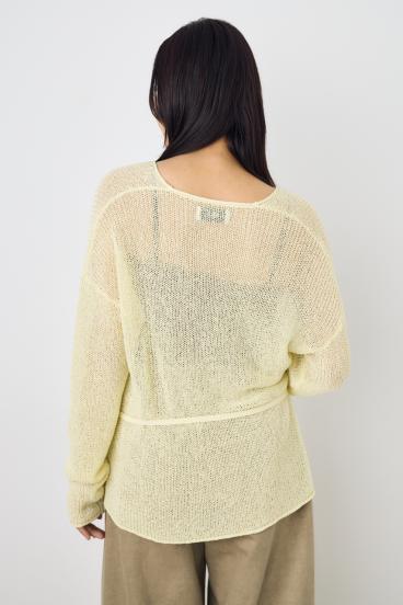 【4/30（木）23:59まで期間限定価格】ドライタッチニットVネックカーディガン 詳細画像