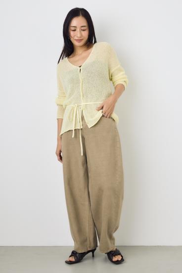 【4/30（木）23:59まで期間限定価格】ドライタッチニットVネックカーディガン 詳細画像