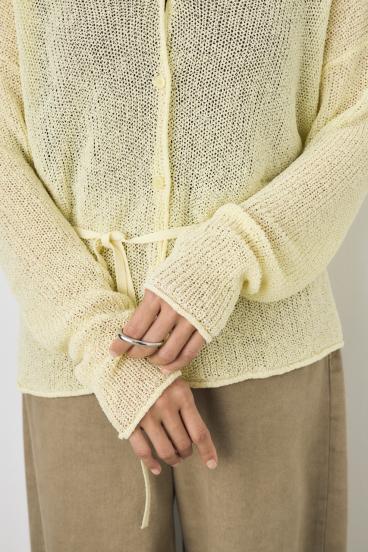 【4/30（木）23:59まで期間限定価格】ドライタッチニットVネックカーディガン 詳細画像