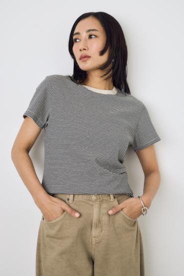 ミニボーダーTシャツ