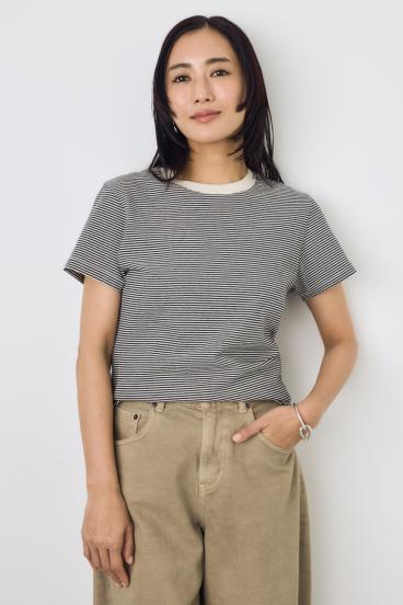 ミニボーダーTシャツ