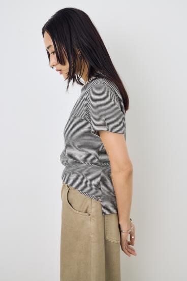 ミニボーダーTシャツ 詳細画像