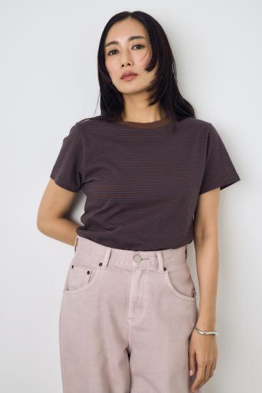 ミニボーダーTシャツ 詳細画像