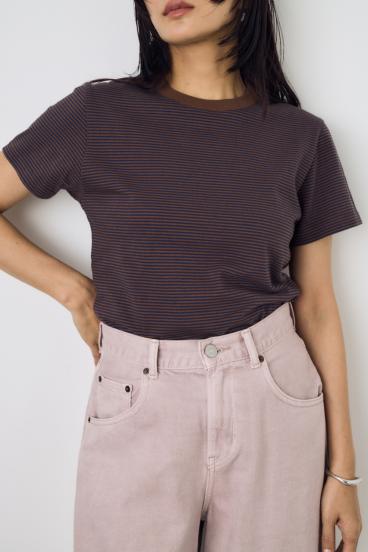 ミニボーダーTシャツ 詳細画像