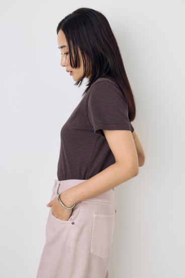 ミニボーダーTシャツ 詳細画像