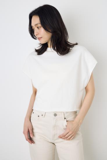 2WAYヘンリーネックトップス