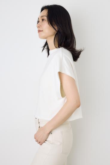 2WAYヘンリーネックトップス 詳細画像