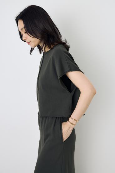 【GOLDEN PRICE 5/1（日）8:59まで】2WAYヘンリーネックトップス 詳細画像