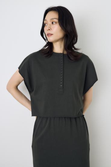 【GOLDEN PRICE 5/1（日）8:59まで】2WAYヘンリーネックトップス 詳細画像