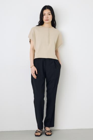 【GOLDEN PRICE 5/1（日）8:59まで】2WAYヘンリーネックトップス 詳細画像