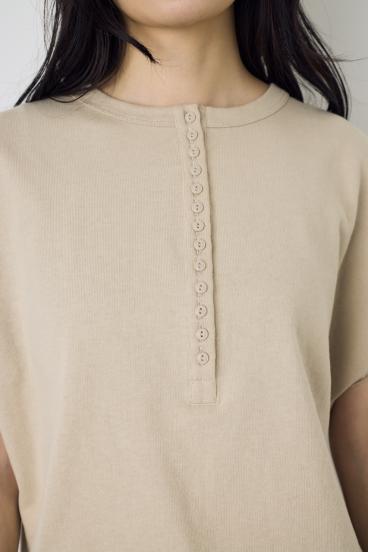 【GOLDEN PRICE 5/1（日）8:59まで】2WAYヘンリーネックトップス 詳細画像