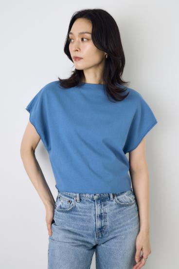 2WAYヘンリーネックトップス