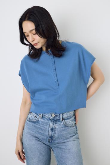 【GOLDEN PRICE 5/1（日）8:59まで】2WAYヘンリーネックトップス 詳細画像