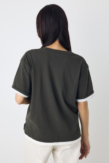 ドライタッチレイヤードライクTシャツ 詳細画像