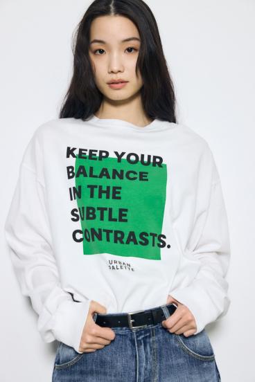 フロントメッセージロゴロンT 詳細画像