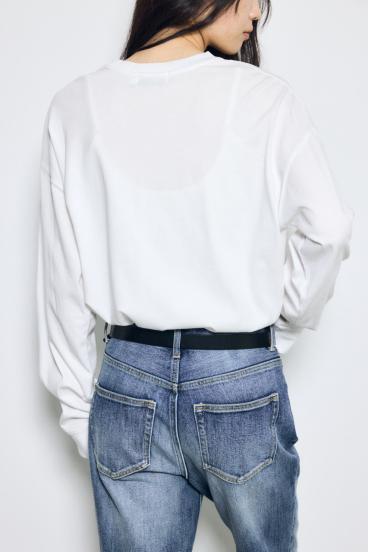 フロントメッセージロゴロンT 詳細画像