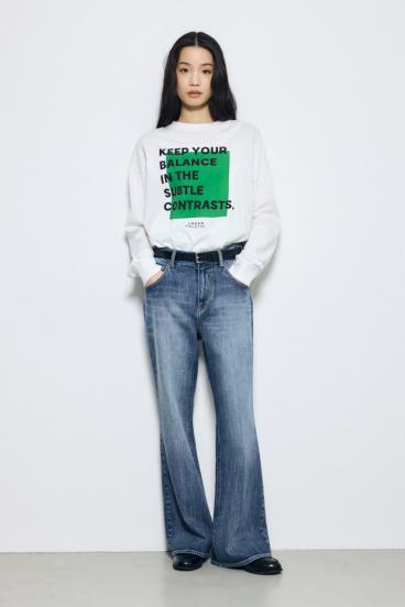 フロントメッセージロゴロンT 詳細画像