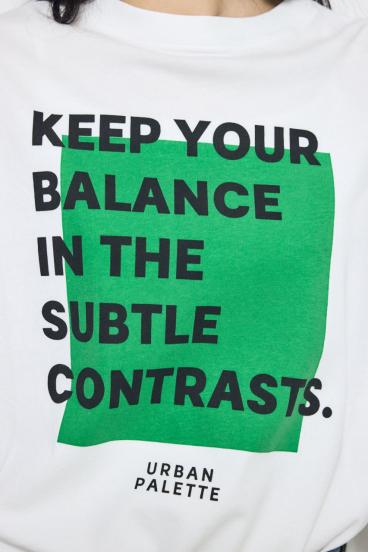 フロントメッセージロゴロンT 詳細画像