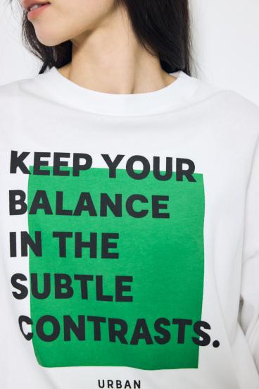 フロントメッセージロゴロンT 詳細画像