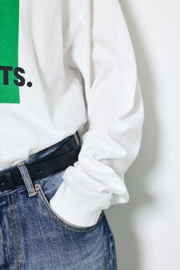 フロントメッセージロゴロンT 詳細画像