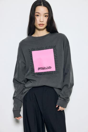 フロントメッセージロゴロンT