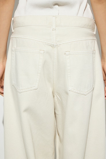 AZUL DENIM カラーワイドデニム 詳細画像