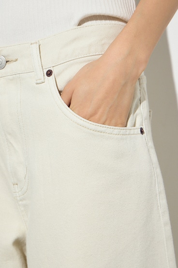 AZUL DENIM カラーワイドデニム 詳細画像