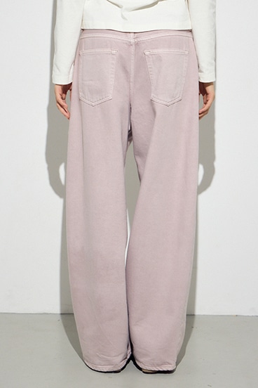 AZUL DENIM カラーワイドデニム 詳細画像