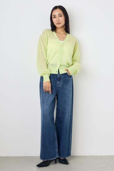 AZUL DENIM リラックスワイドデニム 詳細画像