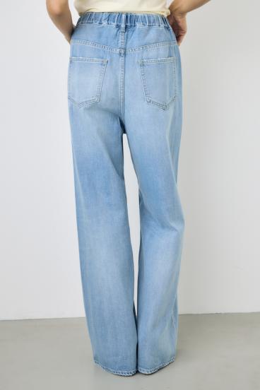 AZUL DENIM リラックスワイドデニム 詳細画像
