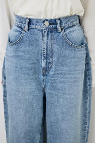 AZUL DENIM ワイドカーブデニム 詳細画像