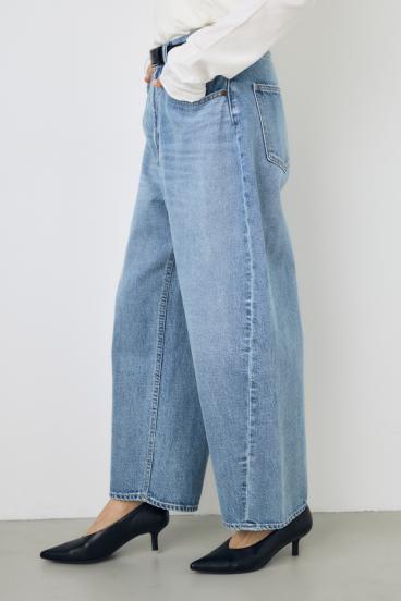 AZUL DENIM ワイドカーブデニム 詳細画像